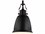 Generation Lighting Hobson 7" 1-Light Satin Nickel Bell Mini Pendant  GENP1357SN