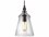 Generation Lighting Loras 5" 1-Light Chrome Glass Bell Mini Pendant  GENP1449CH