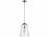 Generation Lighting Loras 11" 1-Light Dark Weathered Iron Brown Glass Bell Mini Pendant  GENP1459DWI