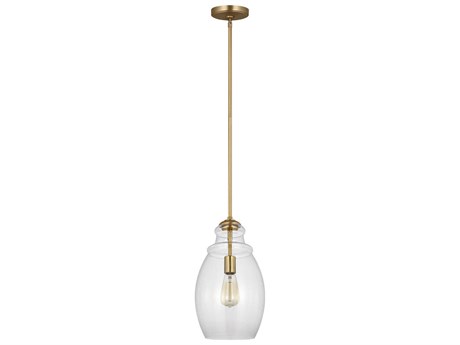 Generation Lighting Marino 1-Light Satin Brass Mini Pendant