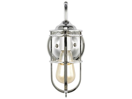 Generation Lighting Urban Renewal 1-Light Polished Nickel Wall Sconce