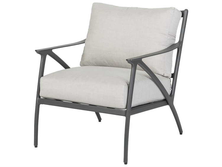 Gensun Amari Cushion Aluminum Carbon Lounge Chair
