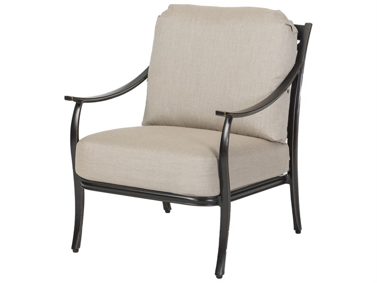 Gensun Edge Aluminum Cushion Lounge Chair
