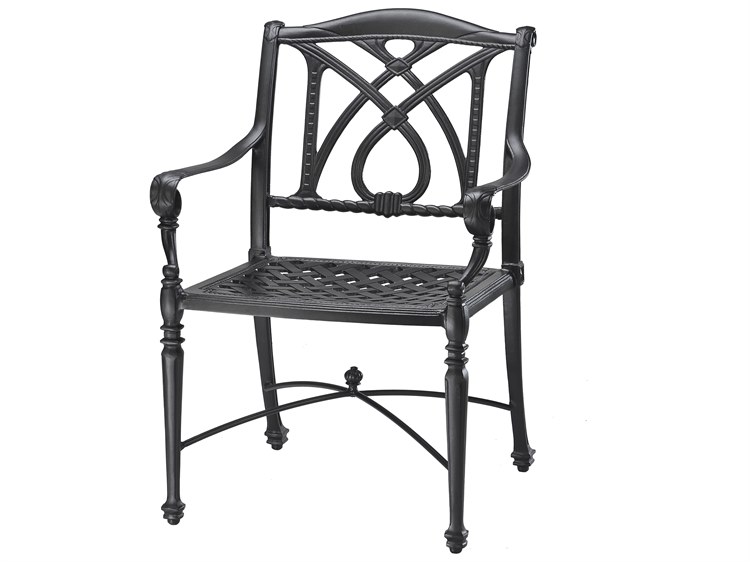 Gensun Grand Terrace Cast Aluminum Outdoor Dining Chair