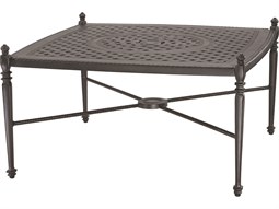Gensun Grand Terrace Cast Aluminum 42'' Square Coffee Table