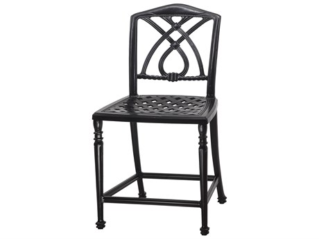 Gensun Terrace Cast Aluminum Stationary Balcony Stool without Arms - Welded