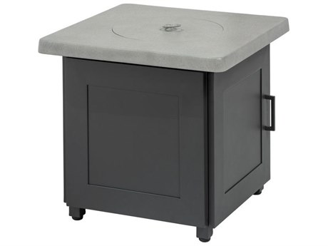 Gensun Meridian Aluminum 24'' Square Fire Pit Table Top