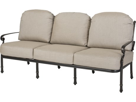 Gensun Bella Vista Cast Aluminum Sofa - No Cushion