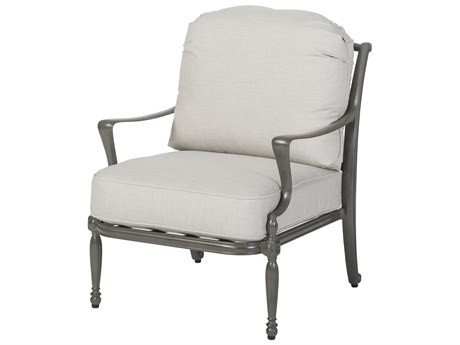 Gensun Bel Air Cushion Cast Aluminum Lounge Chair