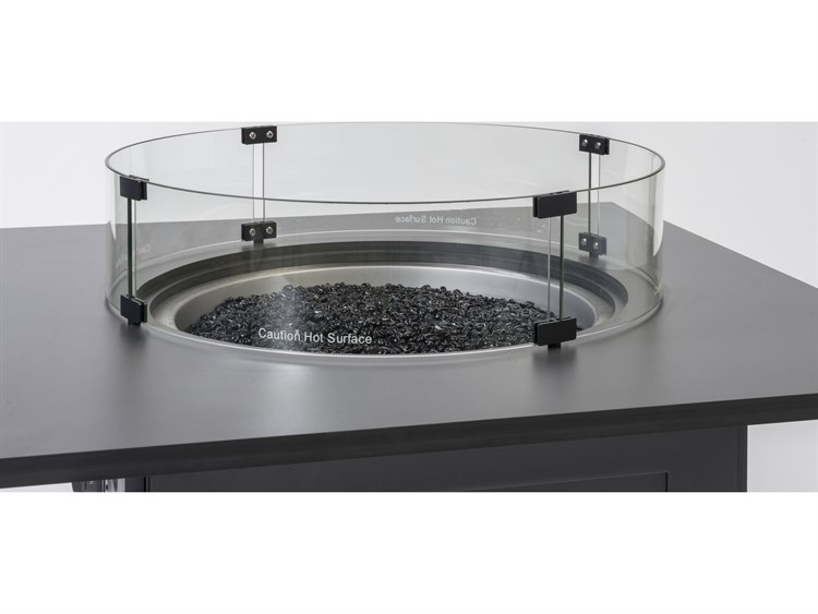 Gensun Wind Screen Round Fire Pit Top