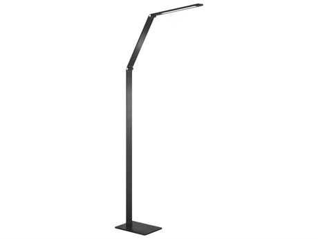 George Kovacs Portables Anodized Brushed Coal Black Floor Lamp