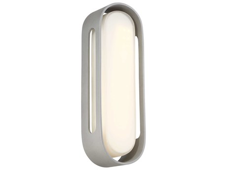 George Kovacs Floating Oval 1 - Light LED Outdoor Wall Light