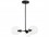 George Kovacs Nexpo 19" 3-Light Brushed Nickel Black Accents Glass Globe Semi Flush Mount  GKP1363619