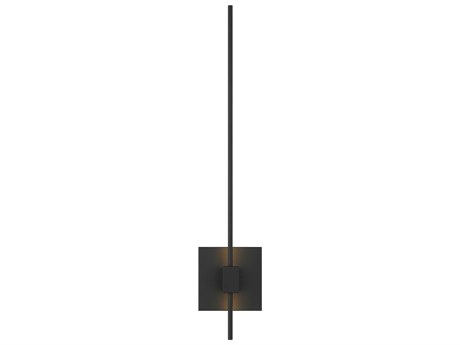George Kovacs Parker 1-Light Coal Black Wall Sconce