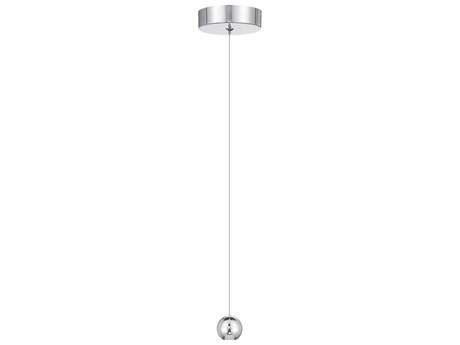 George Kovacs Itty 1-Light Chrome Globe Mini Pendant