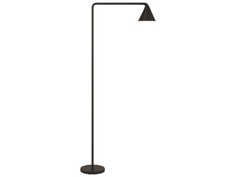 George Kovacs Task Portables Coal Aluminum Black Floor Lamp