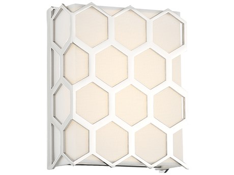 George Kovacs Missing Link 1-Light Polished Nickel Glass LED Wall Sconce