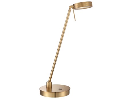 George Kovacs Georges Reading Room LED Honey Gold Desk Lamp