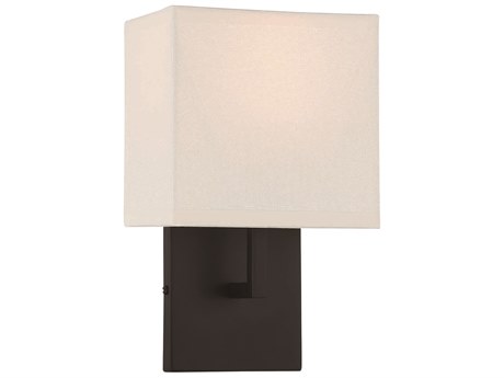 George Kovacs 1-Light Coal White Wall Sconce