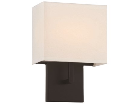 George Kovacs 1-Light Coal Black Glass LED Wall Sconce