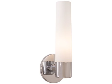 George Kovacs Saber 1-Light Chrome Glass Wall Sconce