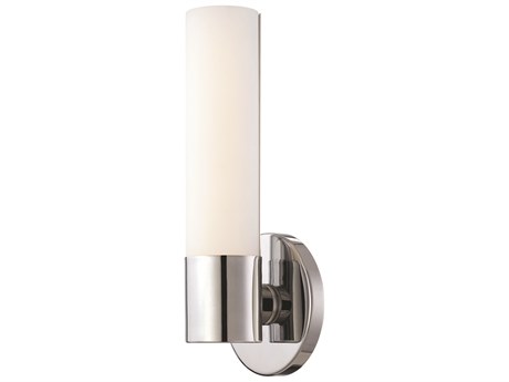 George Kovacs Saber Ii 1-Light Chrome Glass LED Wall Sconce