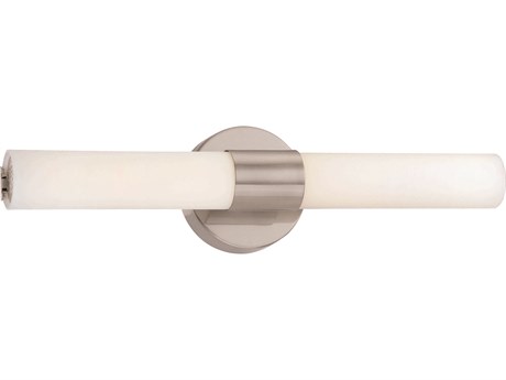George Kovacs Saber Ii 1-Light Brushed Nickel Glass LED Wall Sconce