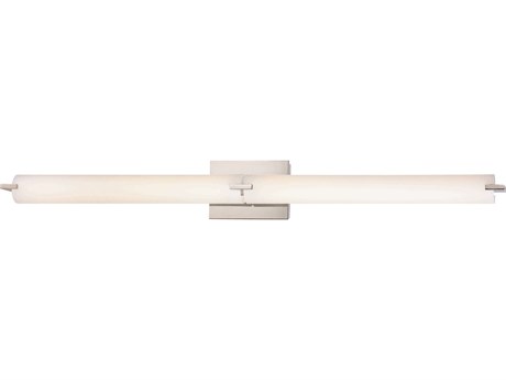George Kovacs Tube 2-Light Chrome Glass LED Vanity Light