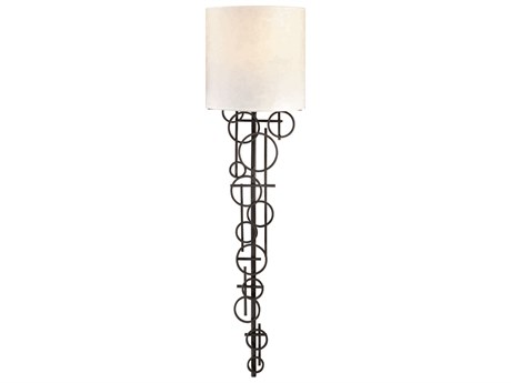 George Kovacs 1-Light Coal Black Glass Wall Sconce