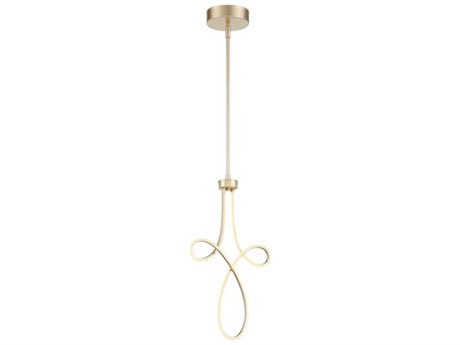 George Kovacs Astor 1-Light Soft Gold LED Mini Pendant