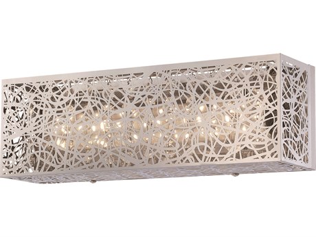 George Kovacs Hidden Gems 1-Light Chrome Crystal LED Vanity Light