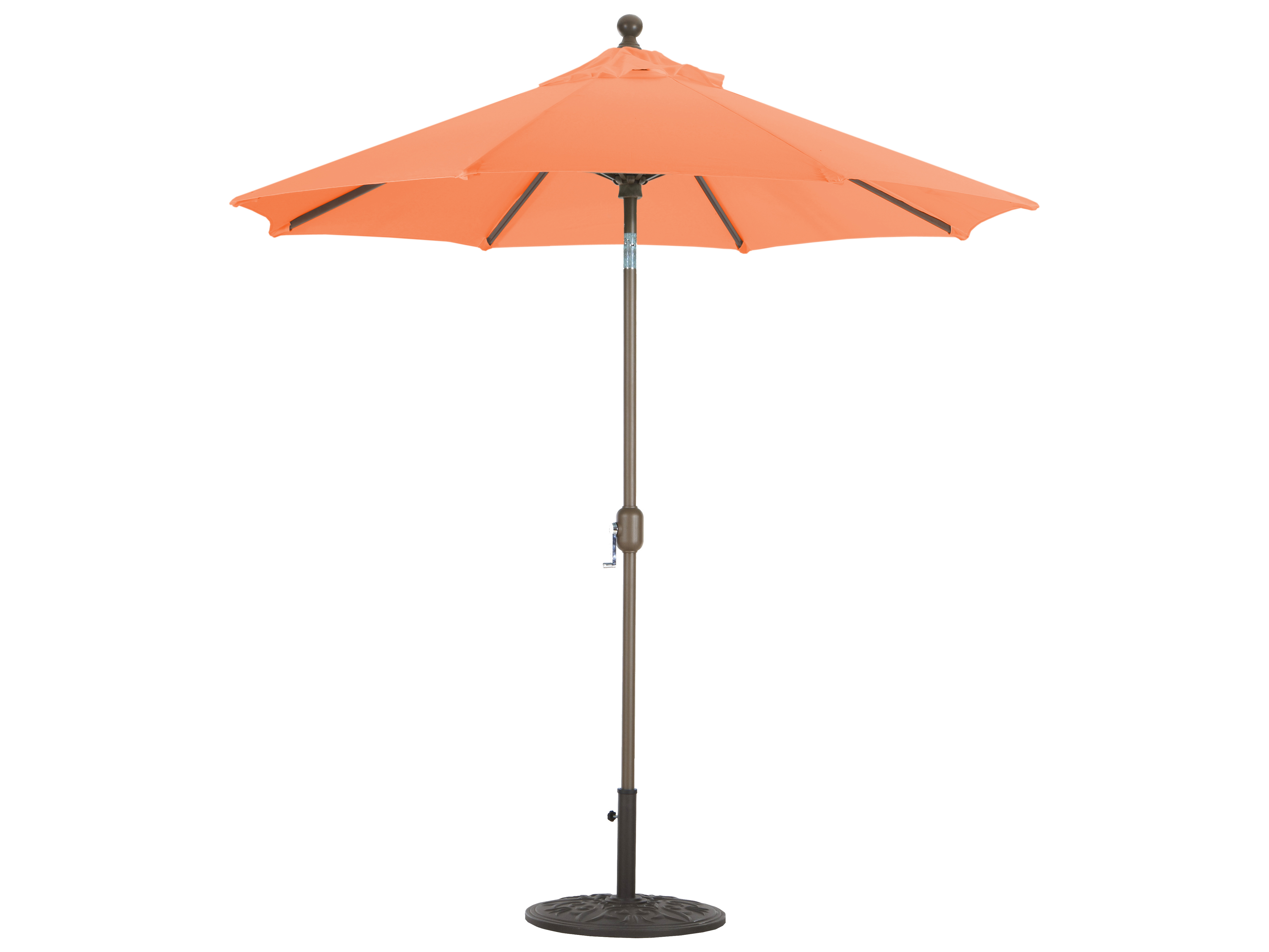 Galtech Aluminum 7 5 Foot Auto Tilt Crank Lift Umbrella Gl727nonstock