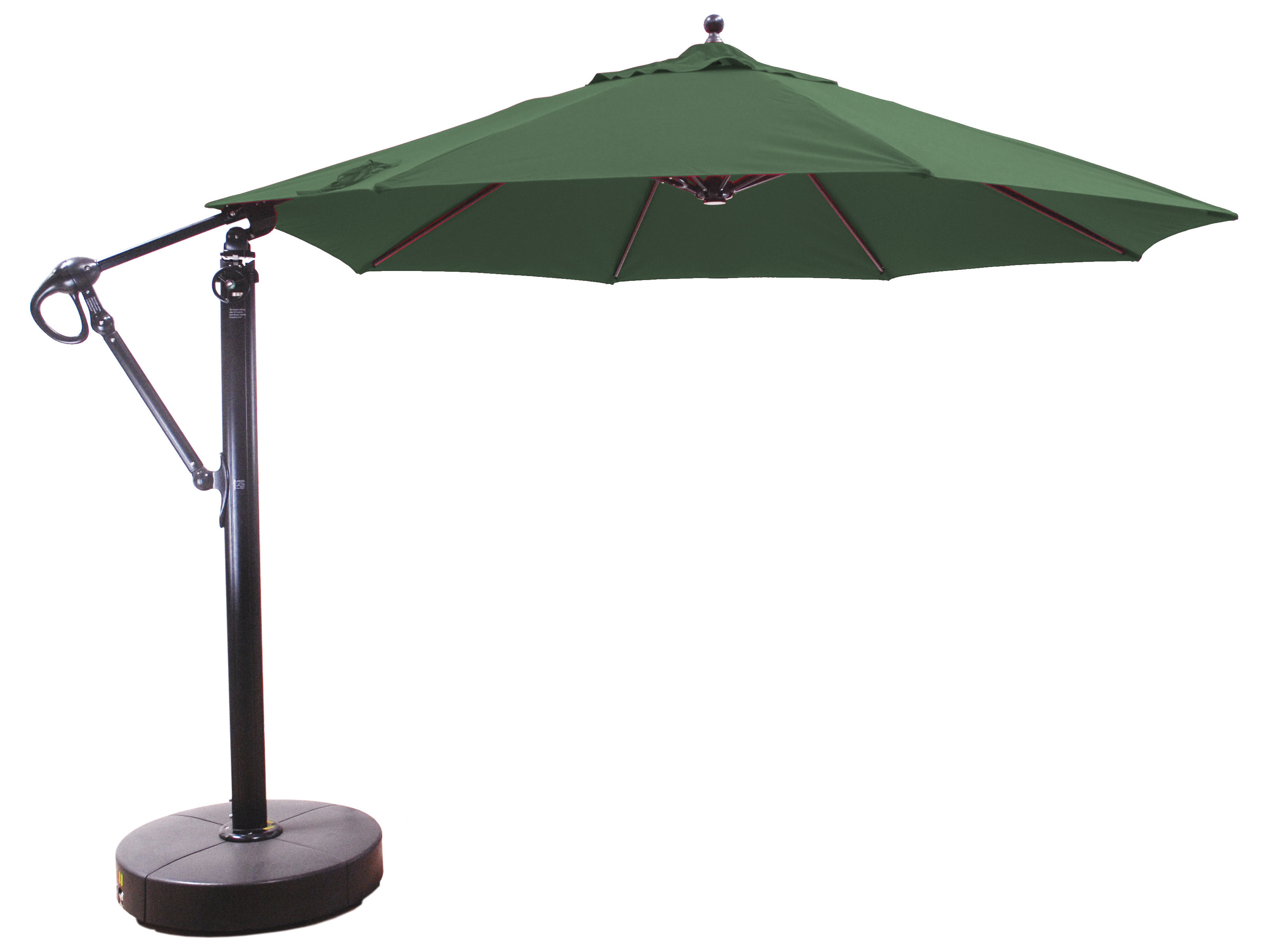Galtech Cantilever 11 Foot Aluminum Offset Umbrella ...