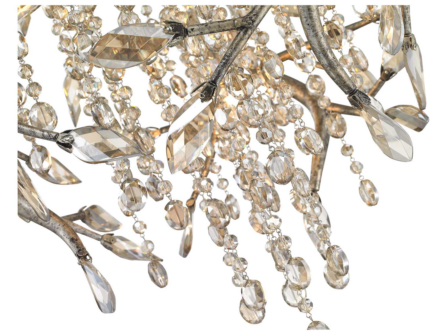 Golden Lighting Autumn Twilight Mystic Gold SixLight 31'' Wide