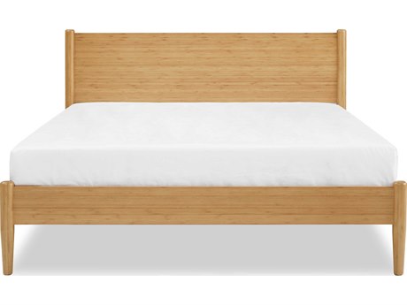 Greenington Eco Ridge Ria Eastern Caramelized Brown Bamboo Wood King Platform Bed