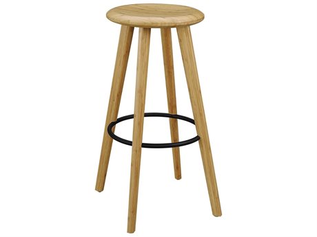 Greenington Mimosa Bamboo Wood Caramelized Bar Stool