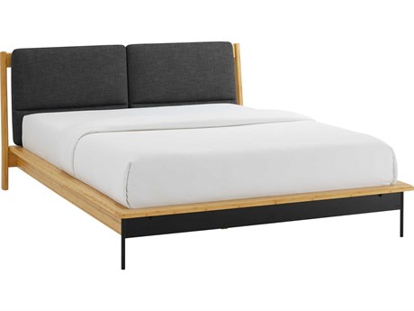 Greenington Santa Cruz Wheat Brown Bamboo Wood Queen Platform Bed