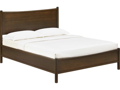 Greenington Weston Black Walnut Brown Bamboo Wood Queen Platform Bed
