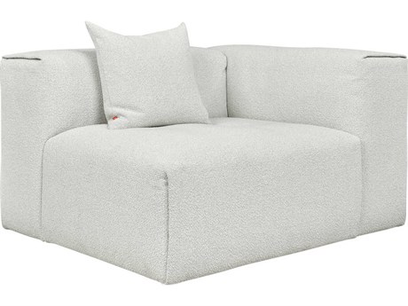 Gus* Modern Nest Gray Right Arm Modular Chair