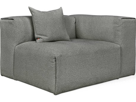 Gus* Modern Nest Gray Right Arm Modular Chair