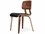 Gus* Modern Cardinal Leather Ash Wood Brown Upholstered Side Dining Chair  GUMECCHCARDMOTWHIBA