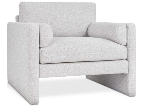 Gus* Modern Laurel Gray Fabric Accent Chair
