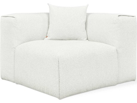 Gus* Modern Nest White Corner Chair