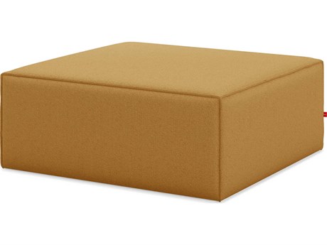 Gus* Modern Mix Mowat Ferro Brown Upholstered Ottoman
