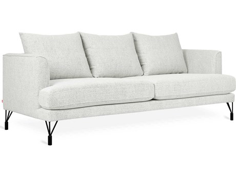 Gus* Modern Highline Helio Tux Gray Upholstered Sofa