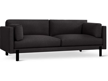 Gus* Modern Silverlake Andorra Espresso Brown Upholstered Sofa