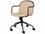Gus* Modern Draft Gray Leather Adjustable Swivel Computer Office Chair  GUMECTCDRAFLARABEBP