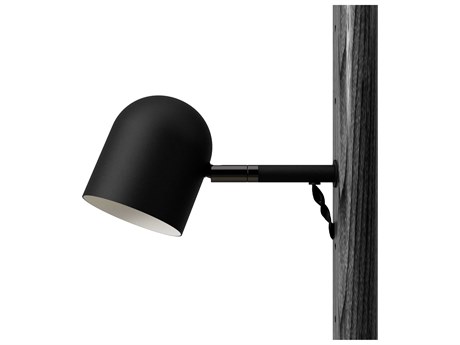 Gus* Modern Branch Black White LED Wall Sconce
