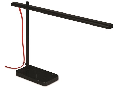 Gus* Modern Lewis Black LED Desk Lamp