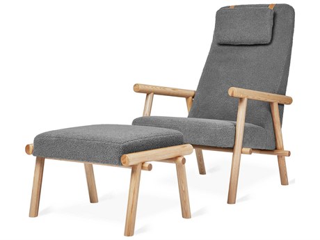 Gus* Modern Labrador Brown Fabric Accent Chair
